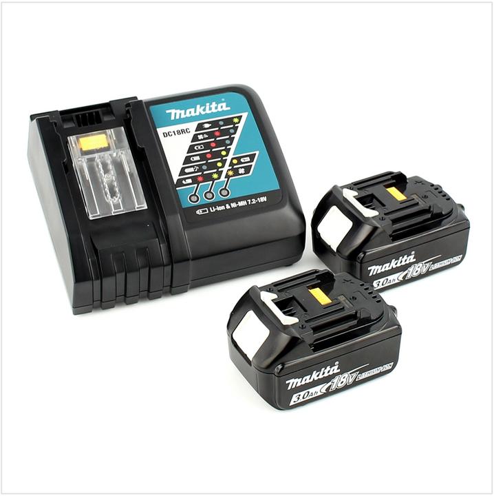 Actual product image Makita DTD 153 RFJ Battery impact wrench 1/4" 18V 170Nm brushless + 2x batteries 3.0 Ah + quick charger (Rechargeable battery operated)