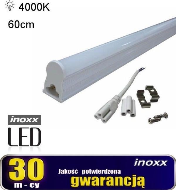 Produktbild Nvox fluorescent lamp linear t5 led fluorescent lamp 60cm 8w neutral 4000k surface mounted lamp inte