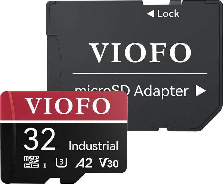 Viofo 32GB memory card (32 GB, microSDHC, U3, UHS-I)