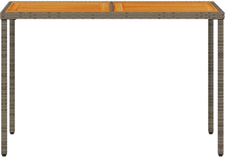 Actual product image VidaXL Garden table with top 115 x 54 x 74 cm (115 cm)