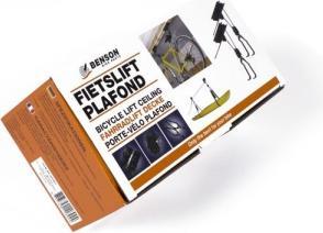 Actual product image Benson Ceiling Lift Bicycle Suspension Device Bike Holder Garage Cellar