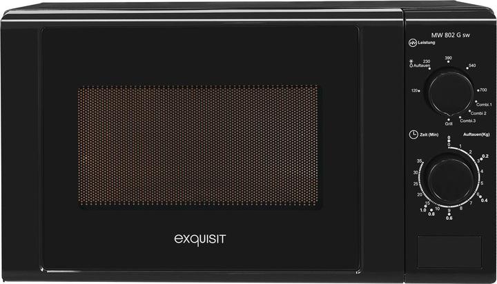 Actual product image Exquisit MW900-030G Black Large appliances (20 l)