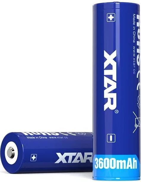 Actual product image INNE 18650 3.7V Li-ion 3600mAh battery with protection (1 pcs., 18650, 3600 mAh)