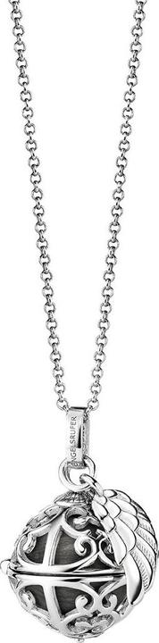 Produktbild Engelsrufer Halskette mit Flügel Perlmutt Grau Silber (925er Silber, Messing, 45 - 50 cm)