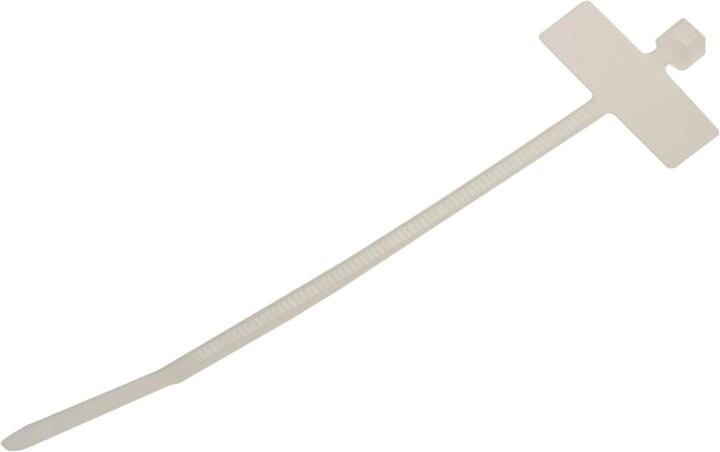VR-Technics Marking cable tie 100 x 2.5mm (Plastic cable ties, 100 mm, 100 pcs.)
