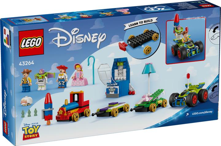 Productafbeelding LEGO Partyzug und das Auto RC aus Toy Story (43264, LEGO Disney)