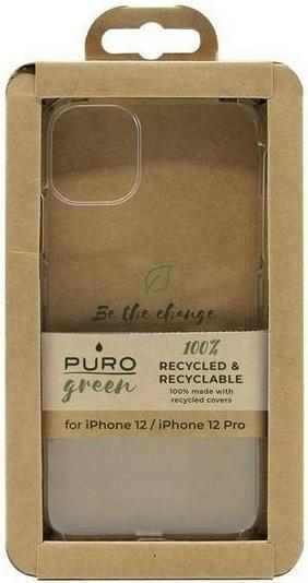 Produktbild Puro Green Recycled Eco Case - Eco Case for iPhone 12/12 Pro (Transparent) (Apple iPhone 12)