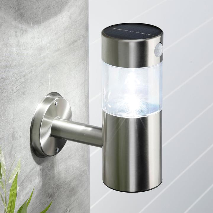Immagine prodotto Childhome Set di 4 luci da parete a LED, ad energia solare con rilevatore di movimento, luce da esterno IP44 (100 lm, IP44)