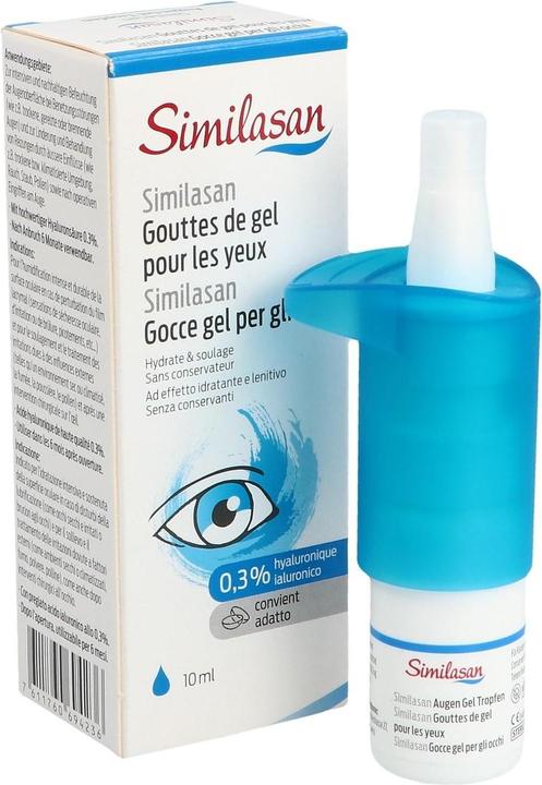 Immagine prodotto Similasan Gocce gel per gli occhi 0,3% di acido ialuronico (10 ml, 10 ml)