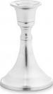Giftdecor small silver plated candleholder 12cm (9 x 5 x 11 cm)