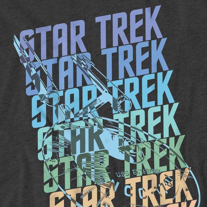 Actual product image Unisex Adult Enterprise Multi Logo T-Shirt (XL)