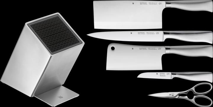 Actual product image WMF Grand Gourmet Asia Knife Block with Knife Set 6 pieces, Made in Germany