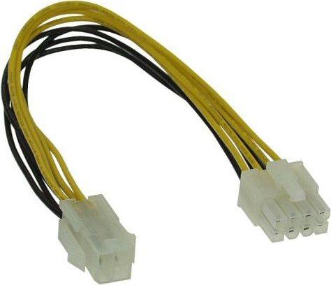 Actual product image NZXT Inline power adapter 4Pol ATX 1.3 to 8Pol ATX 2.0