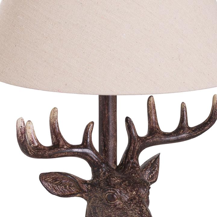 Actual product image Hill Interiors Stag Table Lamp