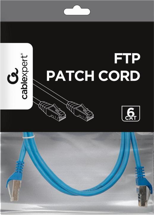Actual product image Gembird Patch cable (U/UTP, CAT6, 1 m)