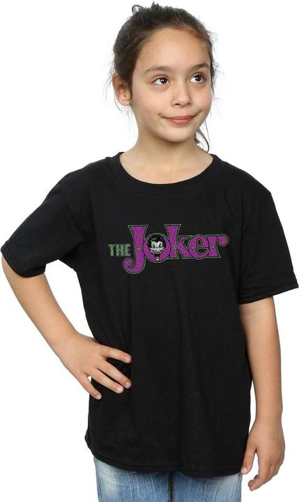 Immagine prodotto The Joker Crackle Logo Maglietta Ragazze (128)
