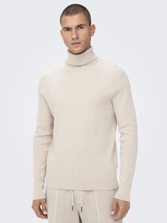 Actual product image Only & Sons High Neck Knit Sweater (XL)