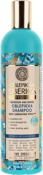 Image du produit Natura Siberica Oblepikha Shampoo (400 ml, Shampoing liquide)