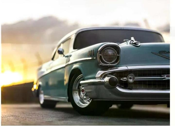 Actual product image Kyosho Production Car Fazer MK2 1957 Chevy Bel Air Coupe 1:10, ARTR (RTR Ready-to-Run)