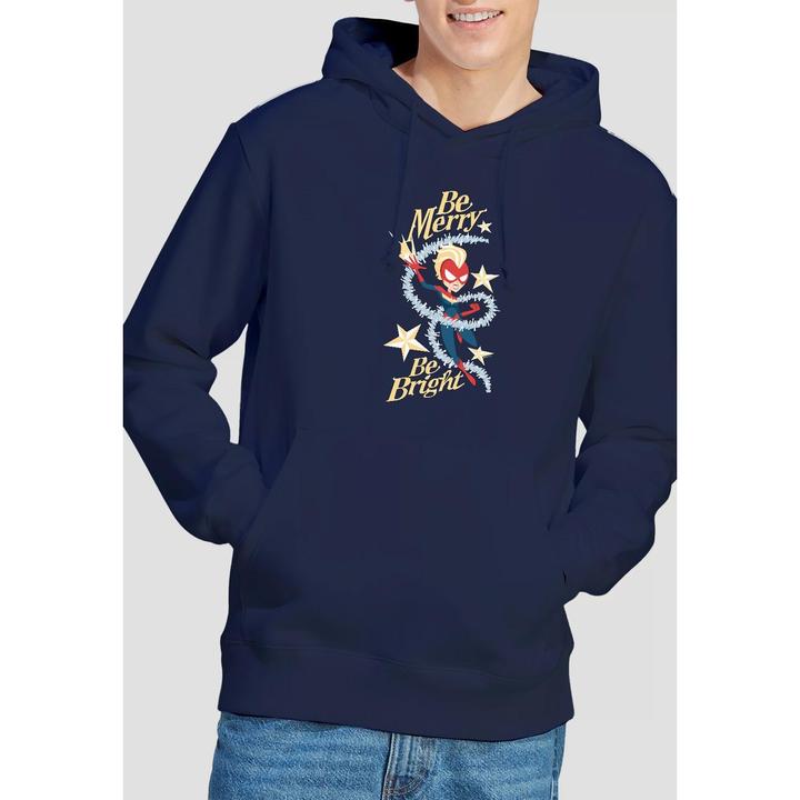 Produktbild Captain Marvel Be Merry Be Bright Kapuzenpullover (XXL)