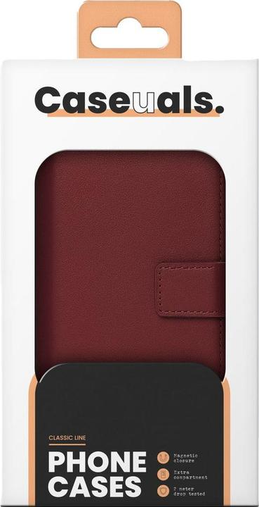 Actual product image Caseuals Bookcase iPhone 14 Red (Apple iPhone 14)