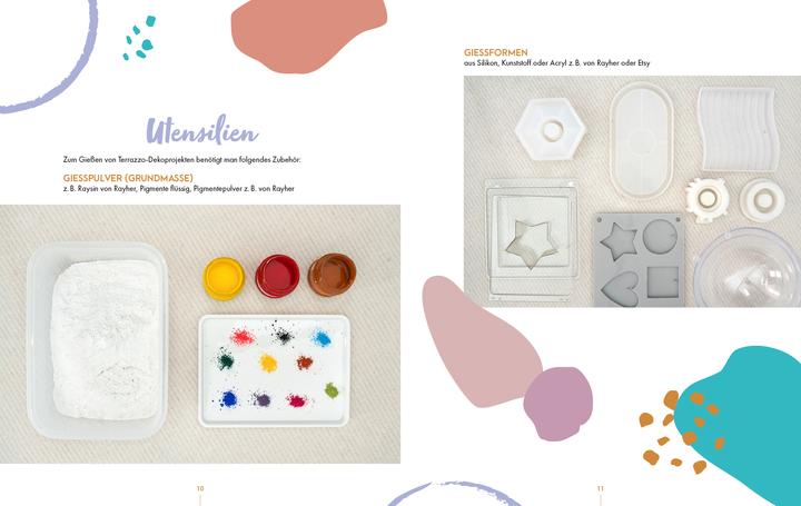 Actual product image Terrazzo-Dekoideen einfach selber giessen (German, Jennifer Dargel, 2023)