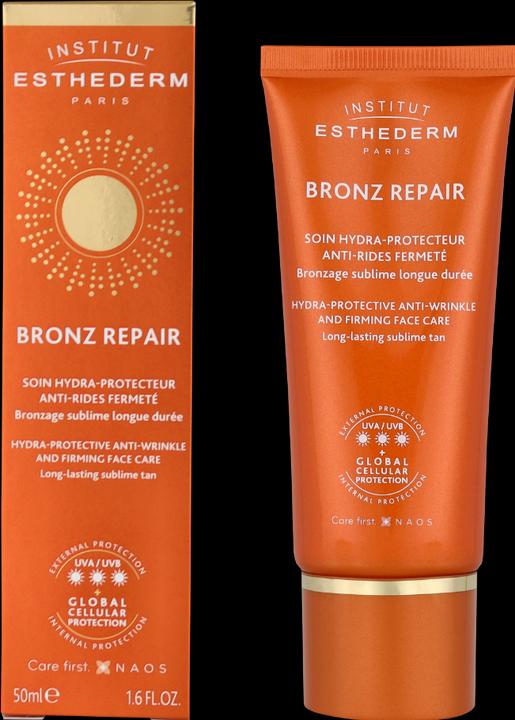 Actual product image Esthederm Bronz Repair Protective Face Care - Strong (Suntan cream, 50 ml)