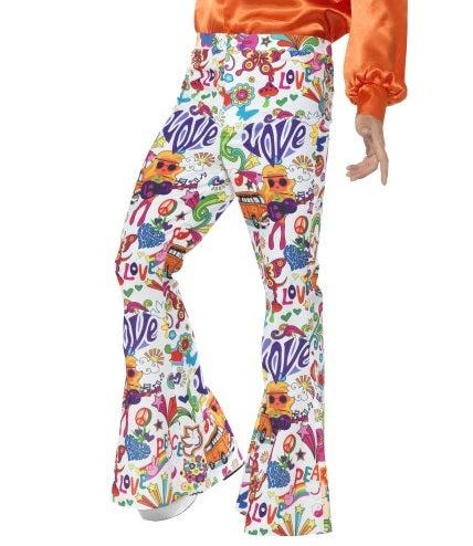 Immagine prodotto Smiffys Anni 70 - Pantaloni a zampa (M)