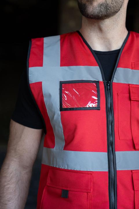 Immagine prodotto Korntex Gilet foderato ad alta visibilità (XXL)