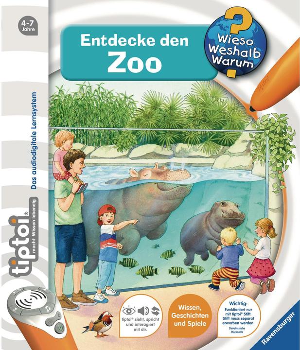 tiptoi Entdecke den Zoo (Allemand, Inca Frison Inca, 2017)
