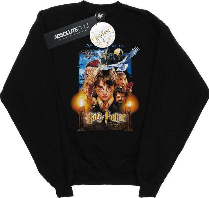 Produktbild The Sorcerer's Stone Poster Sweatshirt Mädchen (152, 158)