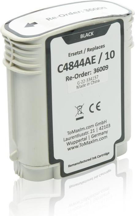 Immagine prodotto Inkadoo Cartucce di stampa compatibili con HP C4844AE / 10 Cartuccia della testina di stampa, nero nero (FC)