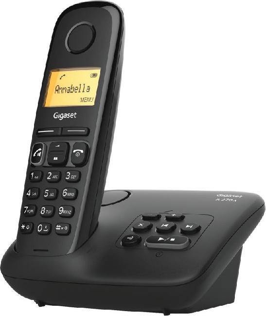 Immagine prodotto Gigaset A 270 A - Telefono DECTcon base analogica e segr. Telefonica