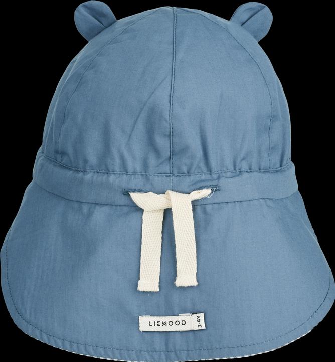 Liewood Gorm Umkehrbarer Sonnenhut Stripe Wave