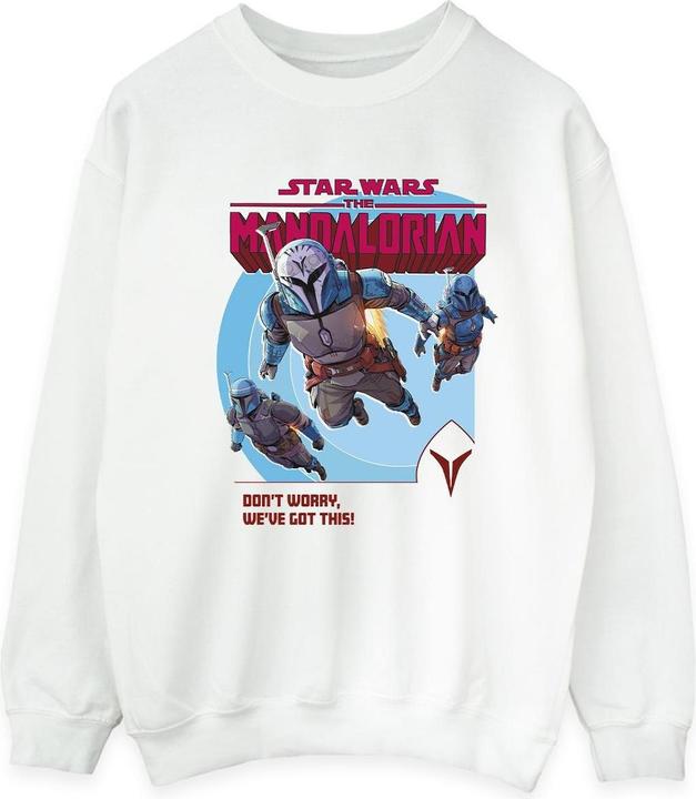Actual product image Star Wars Mens The Mandalorian We've Got This Sweatshirt (L)
