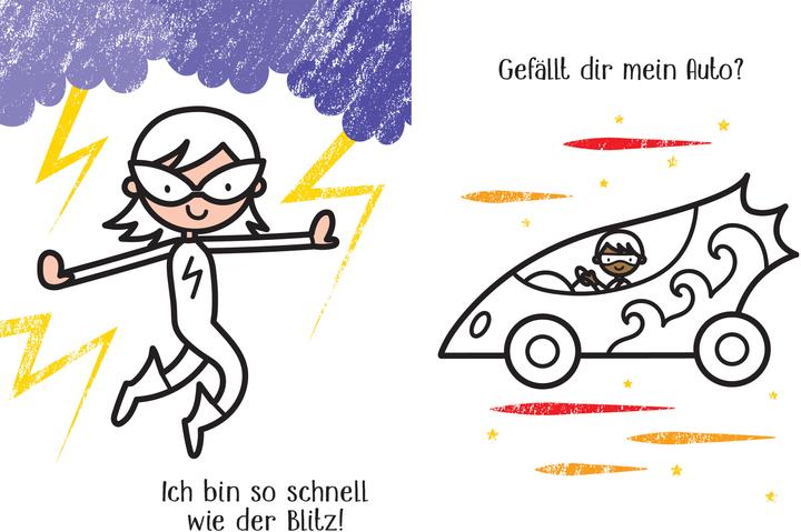 Produktbild Kleine Kreativ-Werkstatt – Mein Ganz-einfach-Ausmalen-Koffer: Dinos, Lastwagen, Superkids