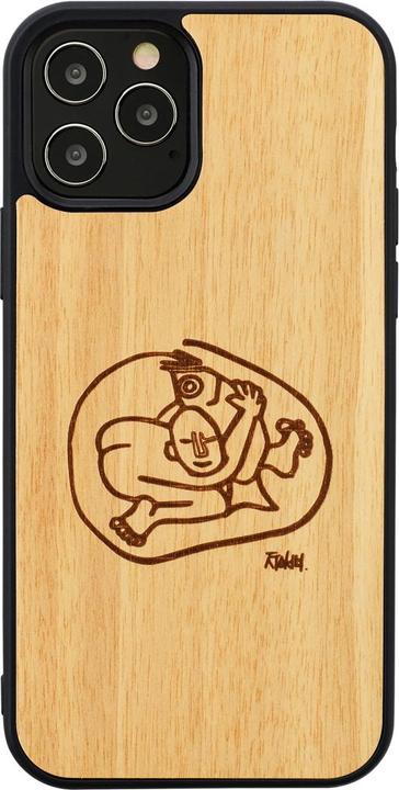 Image du produit Man.Wand &WOOD étui pour iPhone 12/12 Pro enfant avec poisson (Apple iPhone 12, Realme 12 Pro+)