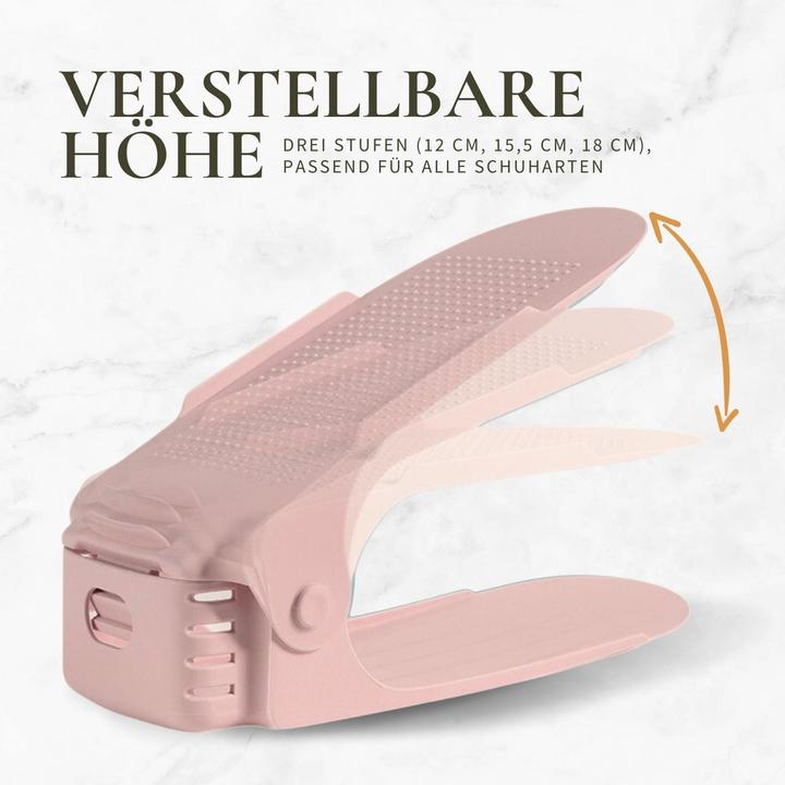 Image du produit Hermex Schuhstapler Schuhhalter Schuhschrank Schuhregal Schuhhalterung Schuh-Organizer