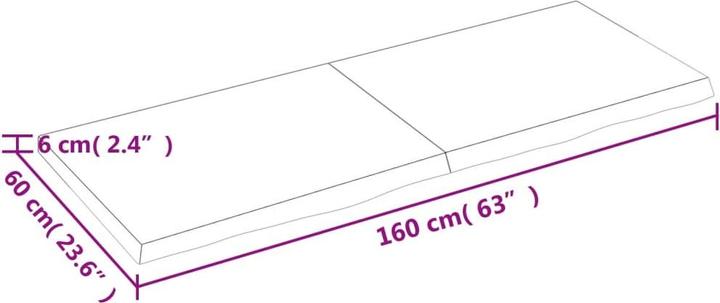 Immagine prodotto VidaXL Gianna (160 x 60 x 6 cm)