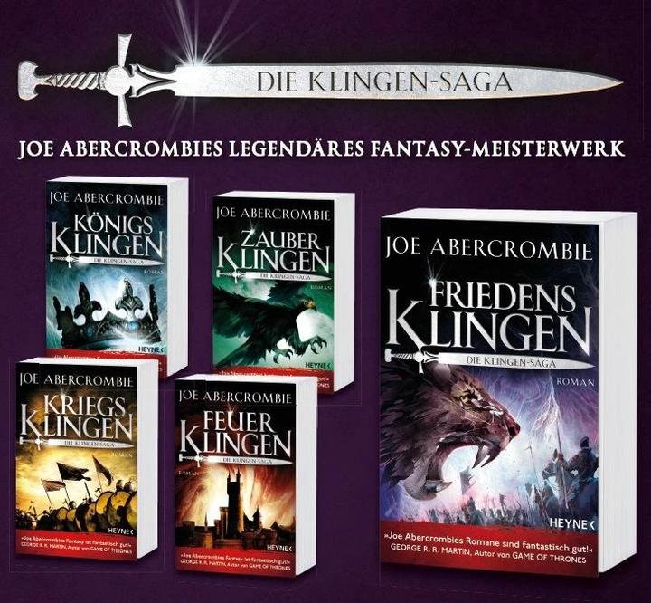 Actual product image Friedensklingen - Die Klingen-Saga (German, Joe Abercrombie, 2021)