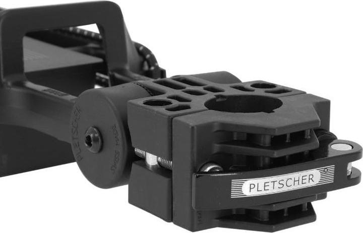 Image du produit Pletscher porte-bagages vélo arrière à fixation rapide alu sur tige de selle diam 24 à 35mm compatible tout vé
