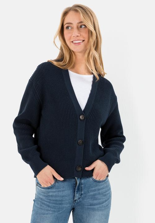 Immagine prodotto Camel Active Cardigan boxy in maglia di qualità (M)