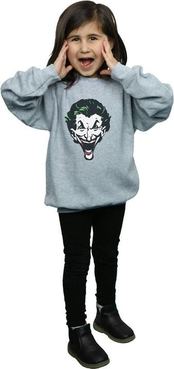 Actual product image Girls The Joker Big Face Sweatshirt (140, 146)