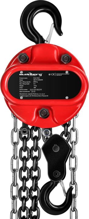 Actual product image Steinberg Chain Block - 2,000 kg - 3 m