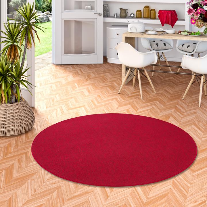 Produktbild Snapstyle Feinschlingen Velour Teppich Strong (Ø 133 cm)