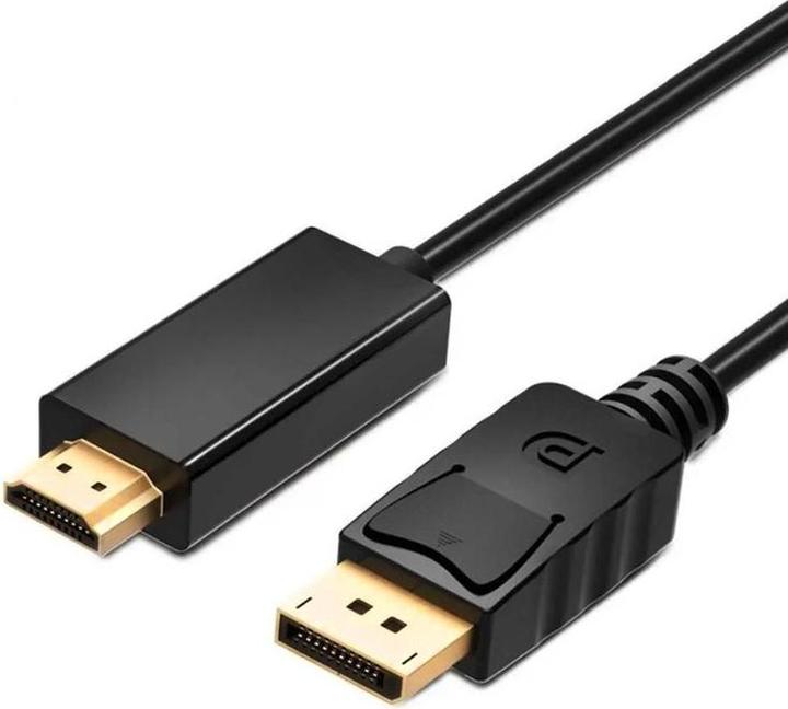 Immagine prodotto Hermex Cavo di collegamento da DP a HDMI (2 m, DisplayPort, HDMI)