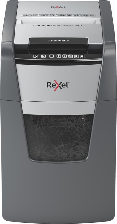 Rexel Destructeur de documents Optimum AutoFeed+ 150X Coupe des particules 4 x 28 mm 44 l Nombre de (Coupe de particules)