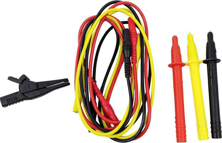 Immagine prodotto Testboy Set di puntali TV 410 N Set di puntali ( - ) Rosso, giallo, nero 1 set