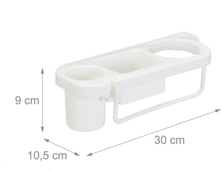 Actual product image Relaxdays Hairdryer holder