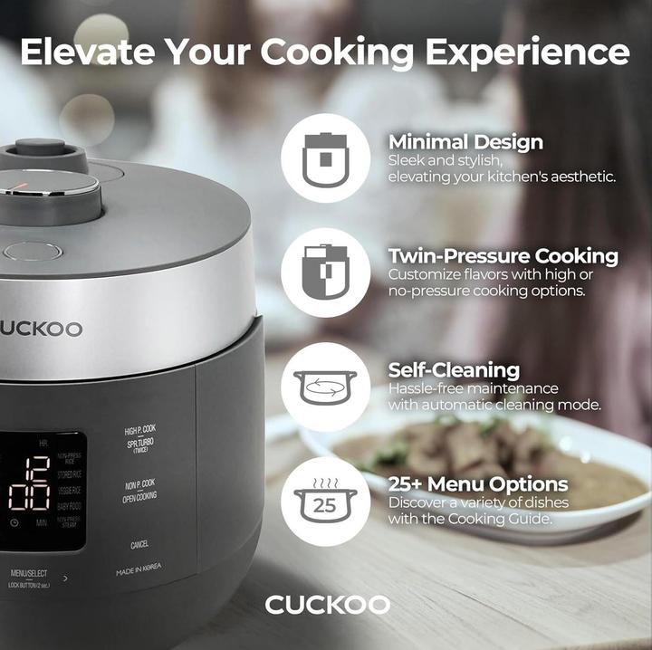 Actual product image Cuckoo Rice cooker CRP-ST01009F